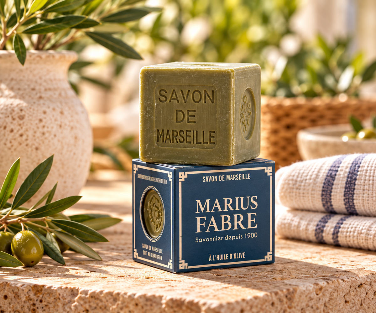 Savon de Marseille VERT 200g - EN BOITE