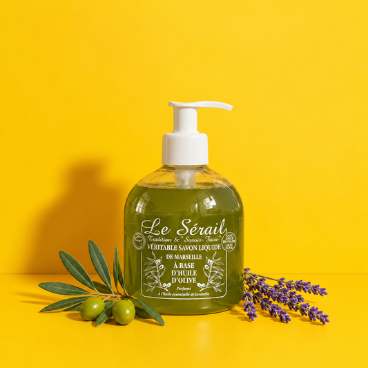 Savon liquide de Marseille Huile d'olive 300ml - H.E. Lavandin